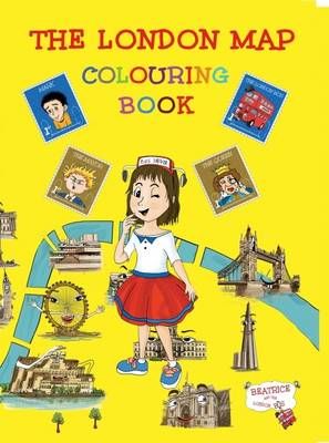 The London Map Colouring Book By Lombardo Francesca 9780993043314