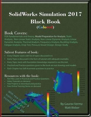 SolidWorks Simulation 2017 Black Book (Colored) By Gaurav Verma