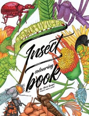 Insect Colouring Book By Marta Rudyk 9780995506510 (Paperback)