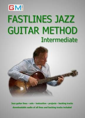 Fastlines Jazz Guitar Method Intermediate By Ged Brockie 9780995508859