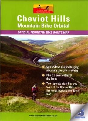 Cheviot Hills Mountain Bike Orbital Map By Ted Liddle 9780995748545
