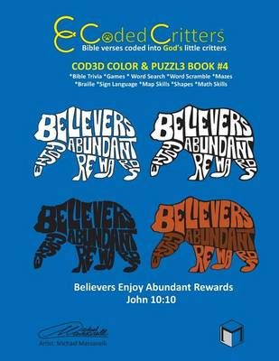 Coded Critters Activity Book #4 By Michael Massanelli 9780997714432