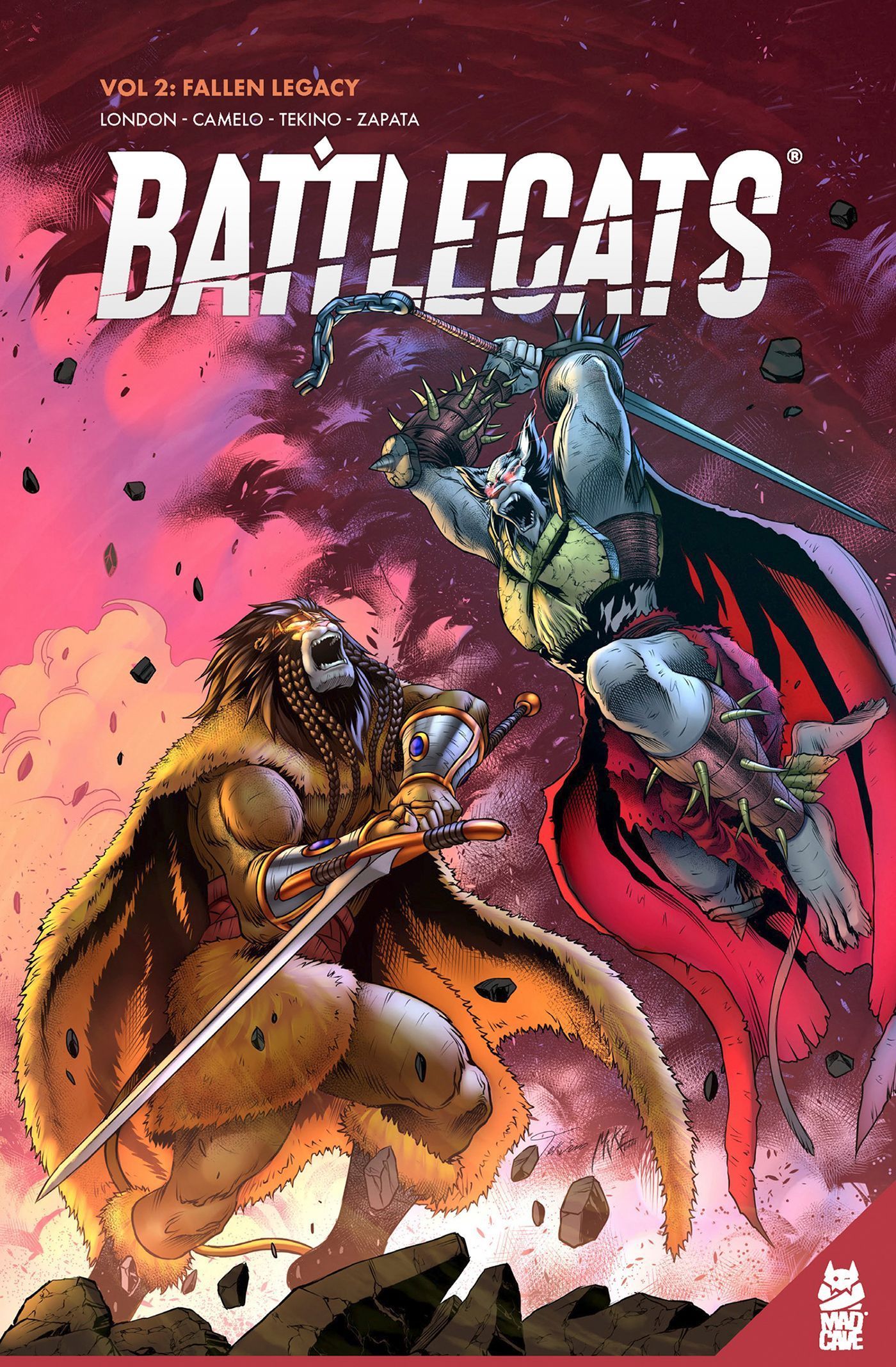 Battlecats Vol. 2 By Mark London 9780998121567 (Paperback)