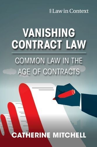 Vanishing Contract Law By Catherine Mitchell 9781009077392 (Paperback)