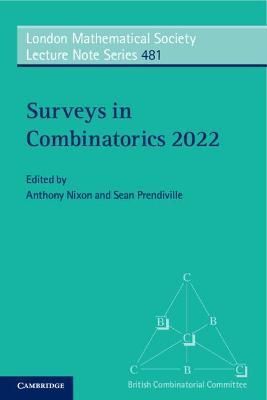 Surveys in Combinatorics 2022 9781009096225 (Paperback)