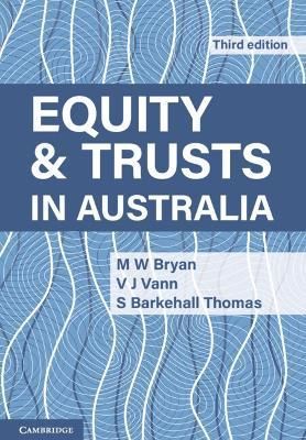 Equity and Trusts in Australia 9781009232388 (Paperback)