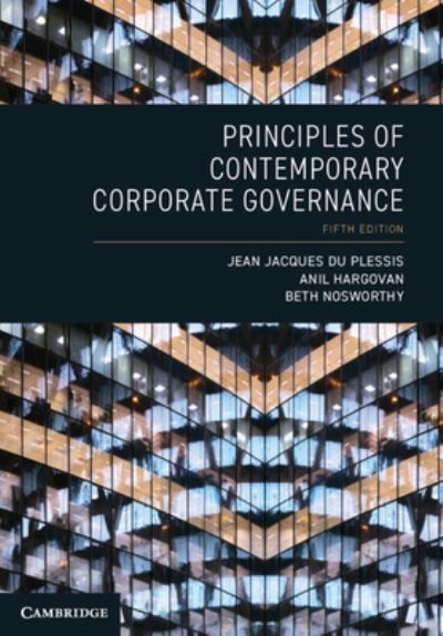 Principles of Contemporary Corporate Governance 9781009287388