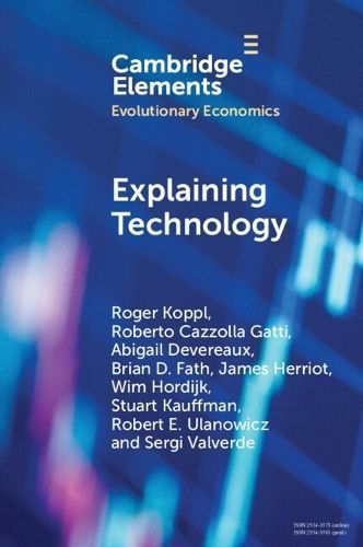 Explaining Technology By Roger Koppl 9781009386258 (Paperback)