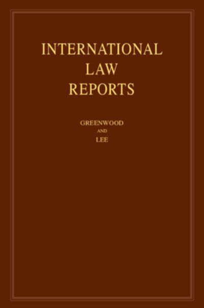 International Law Reports. Volume 206 9781009473002 (Hardback)