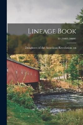 Lineage Book; 30 (29001-30000) By Daughters of the American Revolution