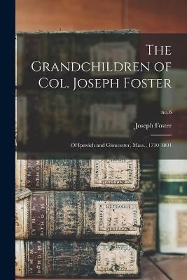Grandchildren of Col. Joseph Foster By Foster 9781015158740