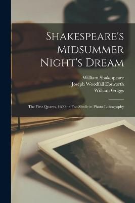 Shakespeare's Midsummer Night's Dream By Shakespeare 9781015210226