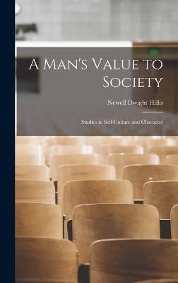 Man's Value to Society By Hillis 9781015841642 (Hardback)