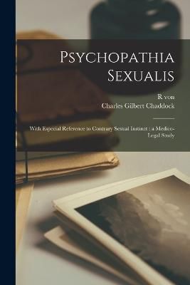 Psychopathia Sexualis By Chaddock 9781015947696 (Paperback)