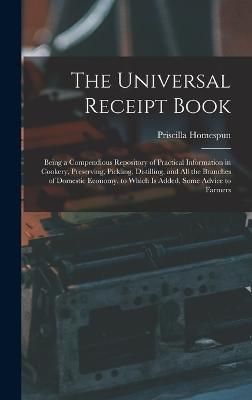 Universal Receipt Book By Homespun 9781016686266 (Hardback)