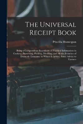 Universal Receipt Book By Homespun 9781016691376 (Paperback)