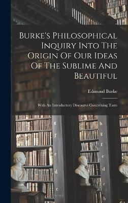 Burke's Philosophical Inquiry Into The Origin Of Our Ideas Of The Sublime And Beautiful