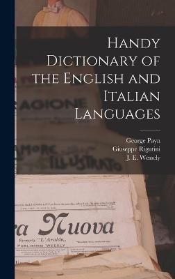 Handy Dictionary of the English and Italian Languages By Wessely