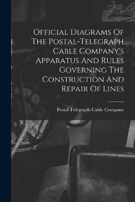 Official Diagrams Of The Postal-telegraph Cable Company's Apparatus And Rules Governing The Construction And Repair Of Lines