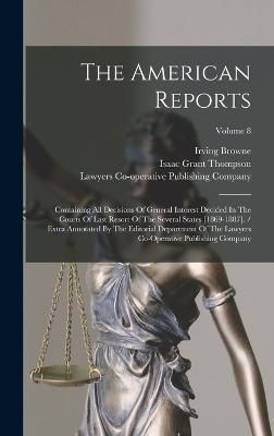 American Reports By Thompson 9781017784008 (Hardback)