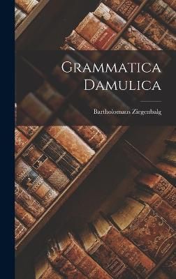 Grammatica Damulica By Ziegenbalg 9781018758442 (Hardback)