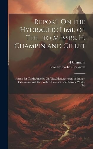 Report On the Hydraulic Lime of Teil, to Messrs. H. Champin and Gillet