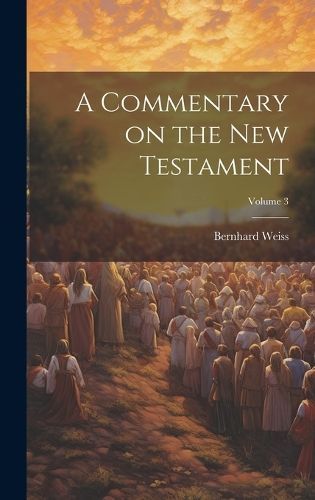 Commentary on the New Testament; Volume 3 By Weiss 9781019904244