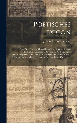 Poetisches Lexicon By Hamann 9781020749841 (Hardback)