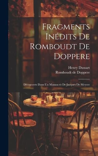 Fragments Inédits De Romboudt De Doppere By Doppere 9781021011527