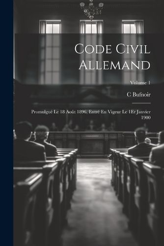 Code Civil Allemand By Bufnoir 9781021359056 (Paperback)