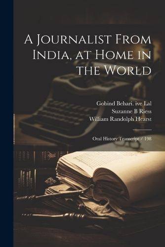 A Journalist From India, at Home in the World 9781021471123