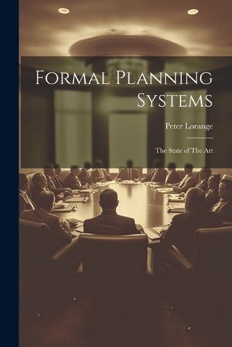 Formal Planning Systems By Lorange 9781021505583 (Paperback)