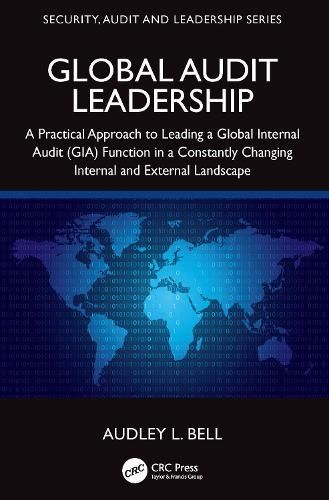 Global Audit Leadership By Audley L. Bell 9781032075358 (Hardback)