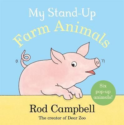 My Stand Up Farm Animals By Rod Campbell 9781035000258 (Board book)