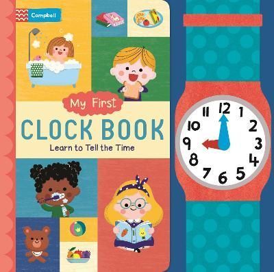 My First Clock Book By Yujin Shin (artist) 9781035003235 (Board book)