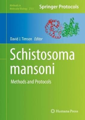 Schistosoma Mansoni By David J. Timson (editor) 9781071606346