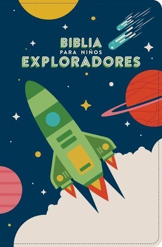 RVR 1960 Biblia Para Niños Exploradores, Azul Cósmico Símil Piel