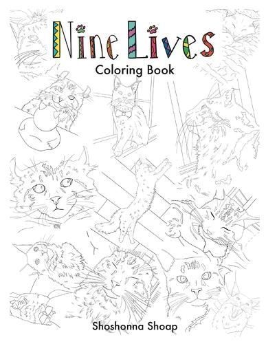 Nine Lives Coloring Book By Shoap 9781088131954 (Paperback)