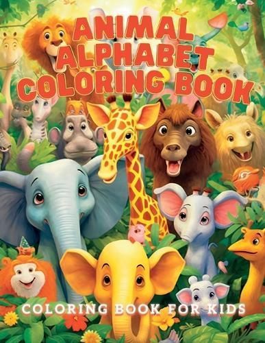 Animal Alphabet Coloring Book By Bean 9781088177266 (Paperback)
