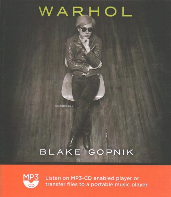 Warhol By Blake Gopnik (author), Graham Halstead (read by) (CD-Audio)