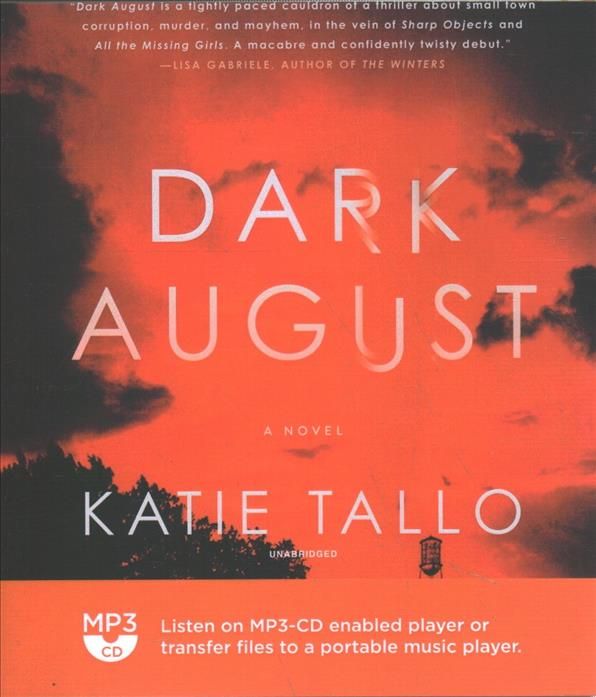 Dark August By Katie Tallo (author), Piper Goodeve (read by)