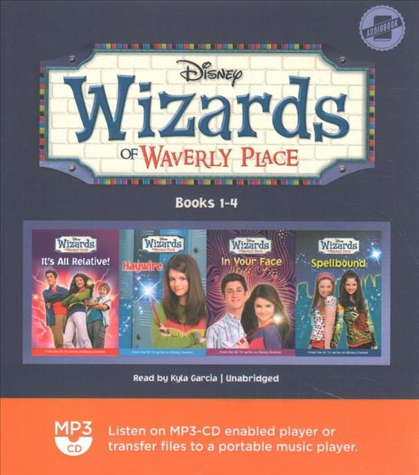 Wizards of Waverly Place: Books 1-4 9781094196244 (CD-Audio)