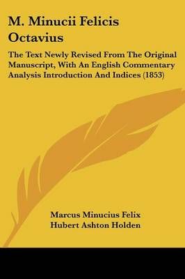 M. Minucii Felicis Octavius 9781104186937 (Paperback)