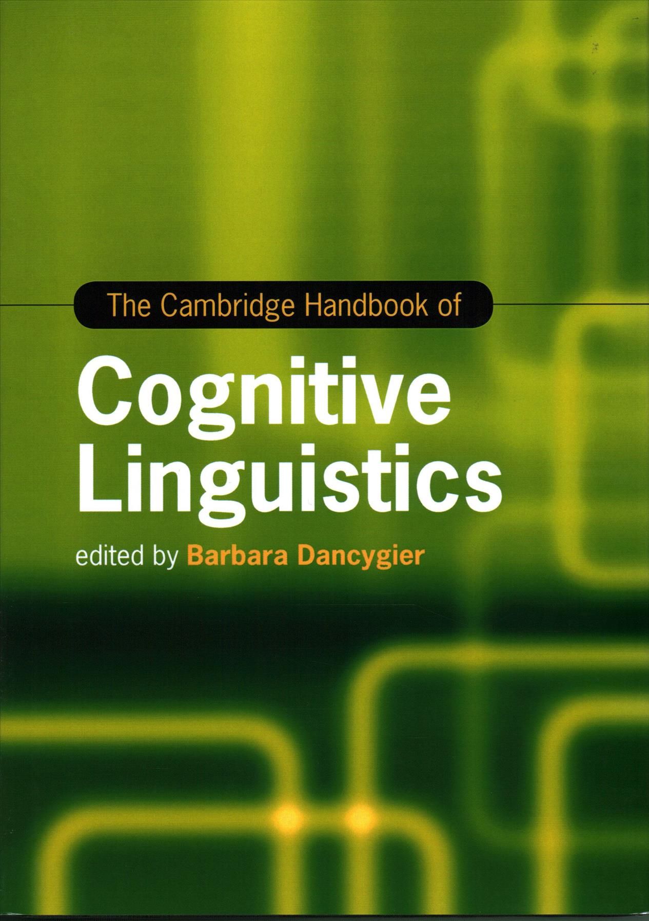The Cambridge Handbook of Cognitive Linguistics 9781107118447