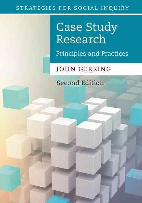 Case Study Research By John Gerring 9781107181267 (Hardback)