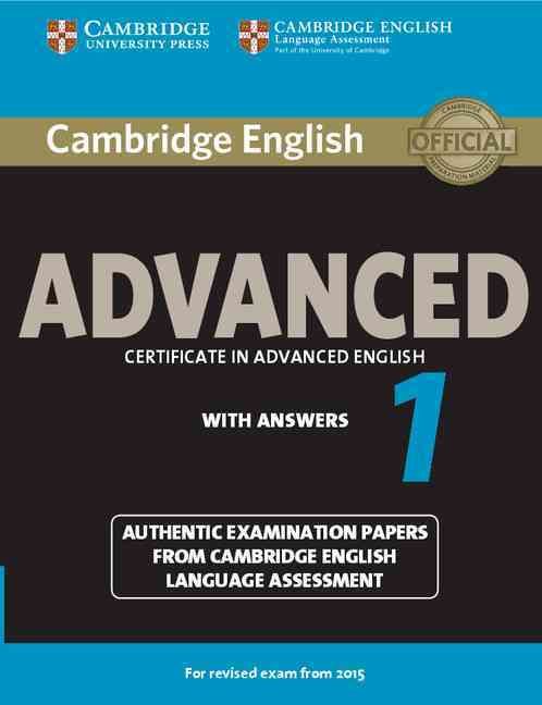 Cambridge English. Advanced With Answers 1 By Not Available (NA)