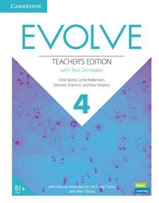 Evolve. 4 Teacher's Edition 9781108405188 (Paperback)