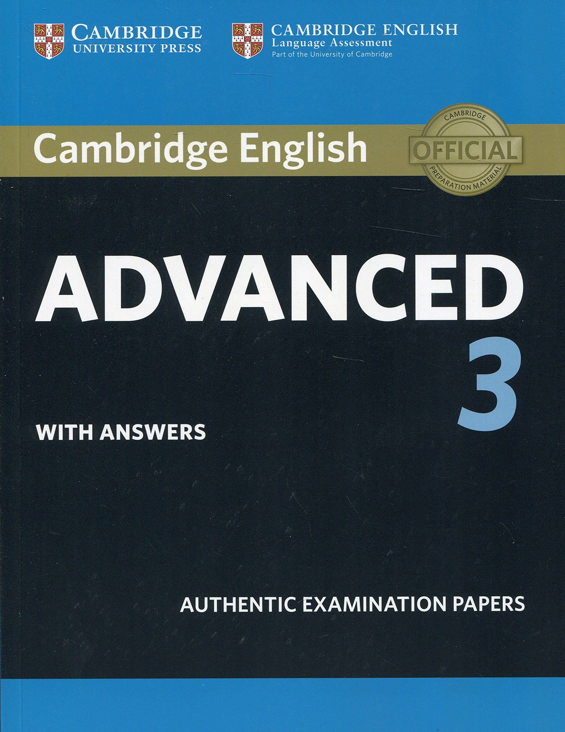 Cambridge English Advanced 3. Student's Book With Answers (Paperback)