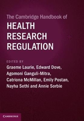 The Cambridge Handbook of Health Research Regulation 9781108475976