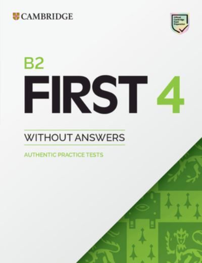 B2 First 4 Student's Book Without Answers By Not Available (Paperback)